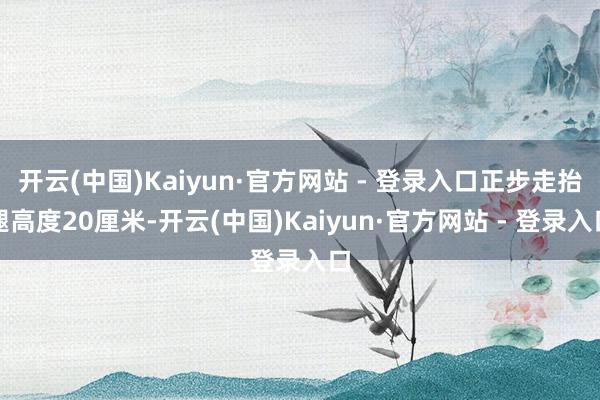 开云(中国)Kaiyun·官方网站 - 登录入口正步走抬腿高度20厘米-开云(中国)Kaiyun·官方网站 - 登录入口